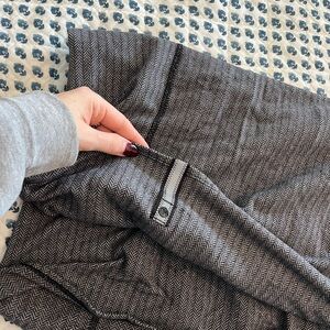 lululemon athletica Gray Herringbone Scarf